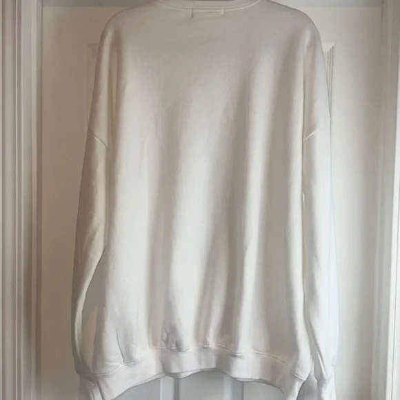 The Laundry Room Art Apres Coca-Cola Lips Graphic Relaxed Crewneck Sweatshirt - Picture 5 of 12